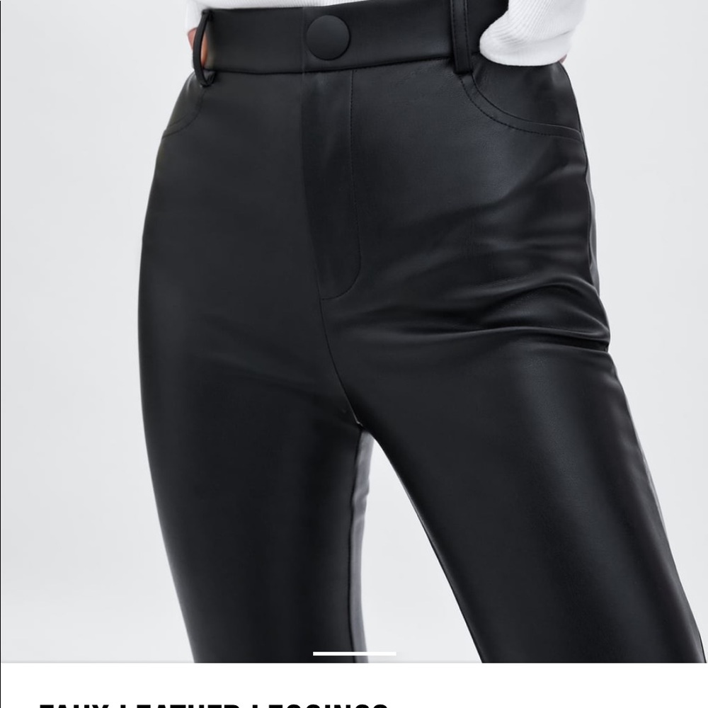 Faux Leather leggings